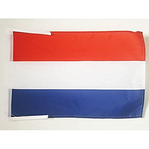 AZ FLAG Nederlandse vlag 45x30 cm koorden Nederlandse kleine vlaggen 30 x 45 cm Banier 18x12 in hoge kwaliteit