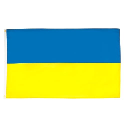 AZ FLAG Oekraïne Vlag 150x90 cm Oekraïense vlaggen 90 x 150 cm Banner 3x5 ft Hoge kwaliteit