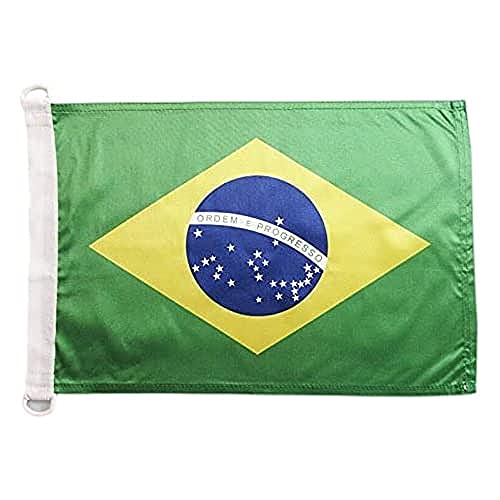 AZ FLAG Brazilië NAUTICAL Vlag 45x30 cm Braziliaanse vlaggen 30 x 45 cm Banner 12x18 in voor boot