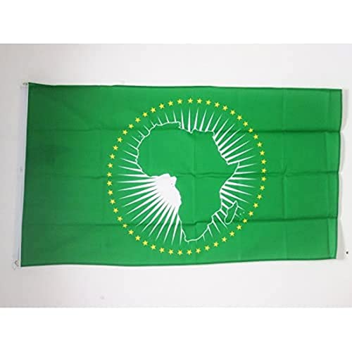 AZ FLAG Afrikaanse Unie Vlag 90x60cm Afrikaanse Vlag 60 x 90 cm Vlaggen AZ VLAG