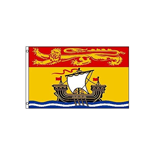 AZ FLAG New Brunswick Vlag 90x60cm Canadese vlag Canada 60 x 90 cm Vlaggen AZ VLAG