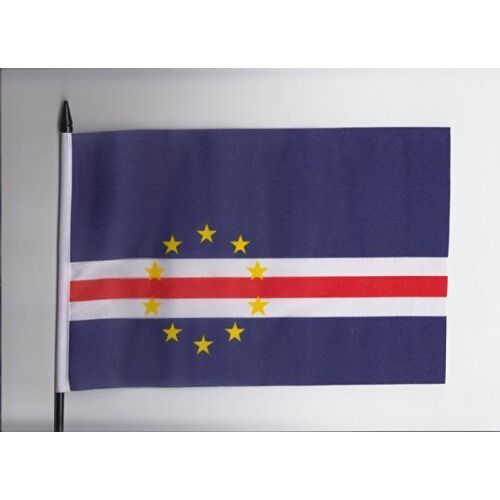 1000 Flags Kaapverdische Eilanden Middelgrote Hand Vlag 23cm x 15cm