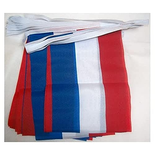 AZ FLAG Nederland 4 meter BUNTING Vlag 20 vlaggen 6'' x 4'' Nederlandse STRING vlaggen 10 x 15 cm