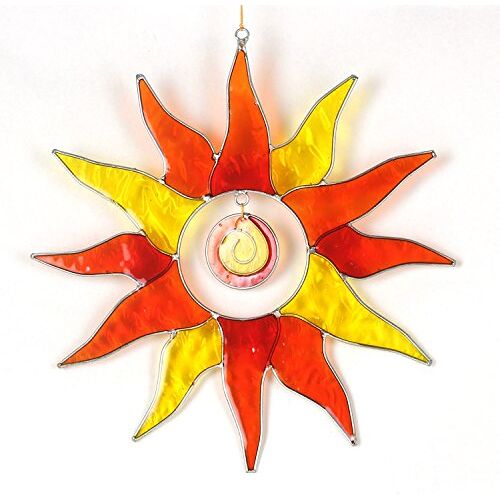 ART Raamdecoratie zonnevanger Suncatcher raamdecoratie raamdecoratie motief zon