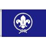 AZ FLAG Scouts Blauwe vlag 90x60 cm Scouting Scouting Bewegingsvlaggen 60 x 90 cm Banner 2x3 ft Hoge kwaliteit