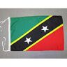 AZ FLAG Saint Kitts en Nevis Vlag 45x30 cm koorden Nevisian SMALL vlaggen 30 x 45 cm Banner 18x12 in hoge kwaliteit