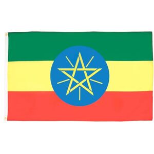 AZ FLAG - Etiopia 90x60cm - Flag AZ FLAG - Etiopia 90x60cm - Flag