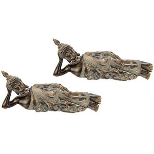 I.GE.A. Polyresin Ontspannende Boeddha Decoratie Set I.GE.A. Polyresin Ontspannende Boeddha Decoratie Set