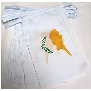 Cyprus Vlaggenlint - 6m, 20 vlaggen 15x21cm Cyprus Vlaggenlint - 6m, 20 vlaggen 15x21cm