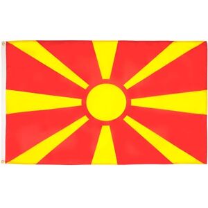 Az Flag - Macedonian Flag - 90x60 cm - Vlag Az Flag - Macedonian Flag - 90x60 cm - Vlag