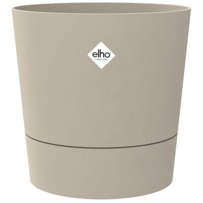 Elho Foss Round 25cm Bloempot Paddenstoel Beige ∅ 24.5 x H 24.2 cm Geschikt voor Binnen & Buiten 100% Gerecycled Plastic Elho Foss Round 25cm Bloempot Paddenstoel Beige ∅ 24.5 x H 24.2 cm Geschikt voor Binnen & Buiten 100% Gerecycled Plastic