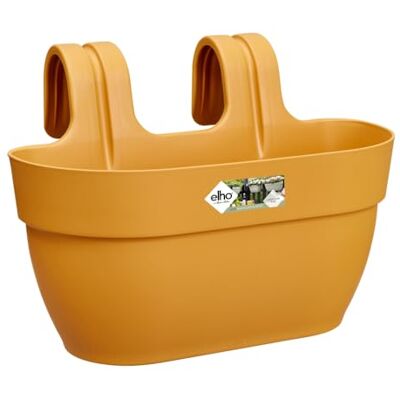 Elho Vibia Campana Easy Hanger M 36 Plantenbak voor Balkonbuiten Ø 36.0 x H 26.5 cm Honinggeel Elho Vibia Campana Easy Hanger M 36 Plantenbak voor Balkonbuiten Ø 36.0 x H 26.5 cm Honinggeel