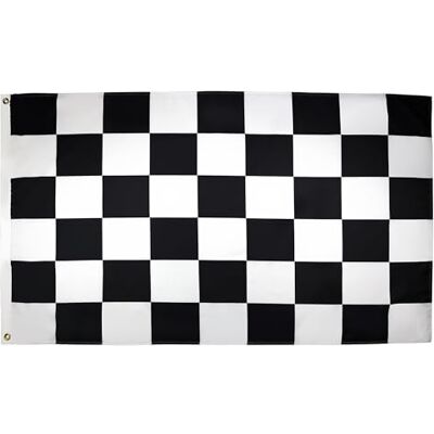 LE GEORGICHE - Scacchi Bianchi e Neri - Flag LE GEORGICHE - Scacchi Bianchi e Neri - Flag