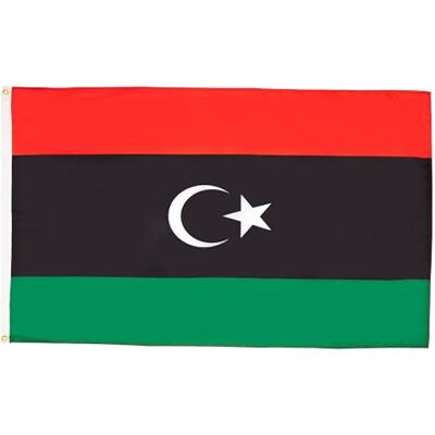 AZ FLAG - Libische vlag - 150x90 cm - Polyester 100D - Vlag AZ FLAG - Libische vlag - 150x90 cm - Polyester 100D - Vlag