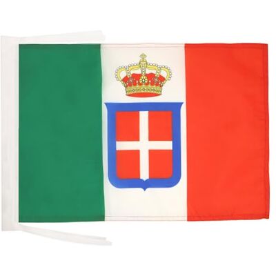 AZ Flag - ItalyCrown - 45x30 cm - Kroonembleem - Vlag AZ Flag - ItalyCrown - 45x30 cm - Kroonembleem - Vlag