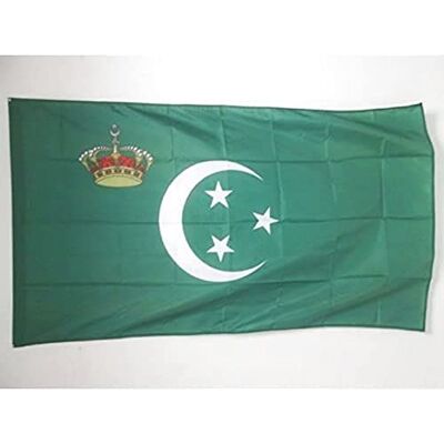 AZ FLAG Vlag Koninklijke standaard van Egypte 1923-1953 150x90 cm Mouw Binnen en buiten decoratieve vlag dubbel gestikte naden en verstevigde randen met masttunnel 100D polyester AZ FLAG Vlag Koninklijke standaard van Egypte 1923-1953 150x90 cm Mouw Binnen en buiten decoratieve vlag dubbel gestikte naden en verstevigde randen met masttunnel 100D polyester