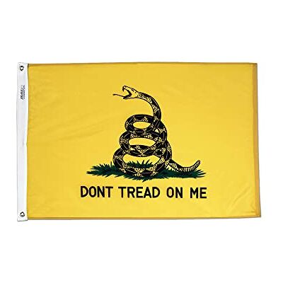 Annin Flagmakers Gadsden Don't Tread On Me traditionele vlag Annin Flagmakers Gadsden Don't Tread On Me traditionele vlag