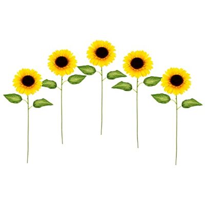 I.GE.A. Zonnebloem Kunstbloem - Set van 5 I.GE.A. Zonnebloem Kunstbloem - Set van 5