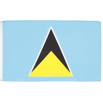 AZ FLAG Bandiera Santa Lucia 90x60 cm Flag AZ FLAG Bandiera Santa Lucia 90x60 cm Flag