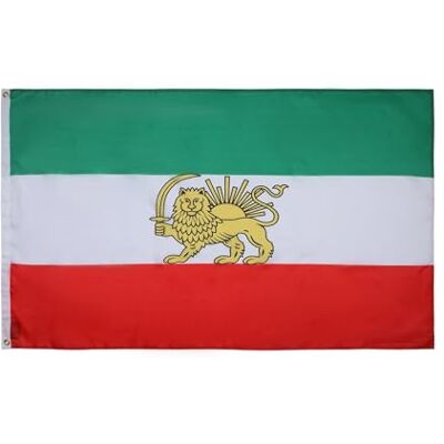 AZ FLAG - Iranisch Oud Perzië - 90x60cm - Polyester - vlag AZ FLAG - Iranisch Oud Perzië - 90x60cm - Polyester - vlag
