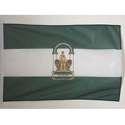AZ FLAG - Andalusia - 45x30 cm - Polyester 150D Vlag AZ FLAG - Andalusia - 45x30 cm - Polyester 150D Vlag