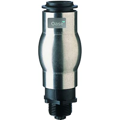 Oase Schuimsproeier 35-10E 1 inch lucht-water-schuimsproeier, voor Aquarius fonteinset waterspeelpompen 4000-12000, zilver Oase Schuimsproeier 35-10E 1 inch lucht-water-schuimsproeier, voor Aquarius fonteinset waterspeelpompen 4000-12000, zilver