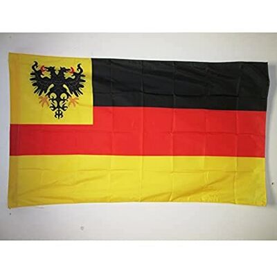 Az Flag Duitsland 1848-1852 150x90cm - Oorlogsvaandel van de Reichsfl Az Flag Duitsland 1848-1852 150x90cm - Oorlogsvaandel van de Reichsfl