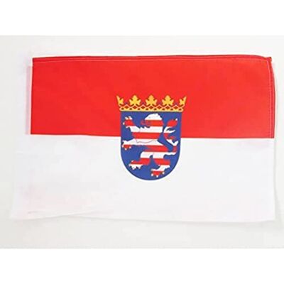 AZ Flag - Drapeau Hesse 45x30cm - Hesse - Duitsland - Flag AZ Flag - Drapeau Hesse 45x30cm - Hesse - Duitsland - Flag