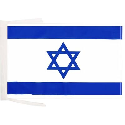 AZ FLAG - Israël-vlag 45x30 cm met koord AZ FLAG - Israël-vlag 45x30 cm met koord