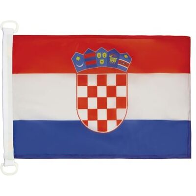 Az Flag Kroatische Nautische Vlag - 45x30cm Az Flag Kroatische Nautische Vlag - 45x30cm
