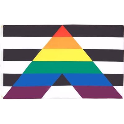 AZ FLAG LGBT Bondgenoot Vlag 150x90cm - Vlag AZ FLAG LGBT Bondgenoot Vlag 150x90cm - Vlag