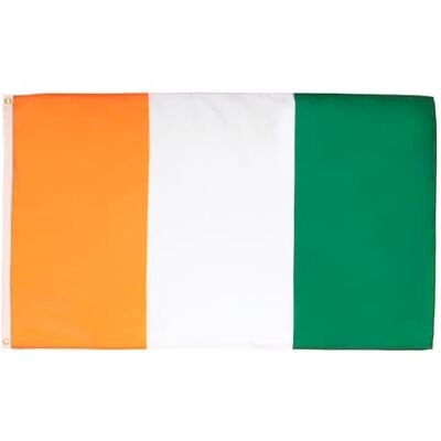 MOBILI 2G - Ivoorkust vlag 90x60 cm - Polyester 100D - Vlag MOBILI 2G - Ivoorkust vlag 90x60 cm - Polyester 100D - Vlag