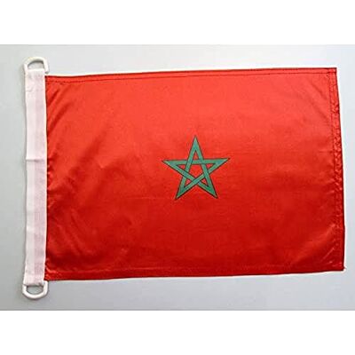 Az Flag Maritieme Marokkaanse Vlag 45x30cm - Vlag van Marokkaanse Boot 30x45cm - Nieuw Az Flag Maritieme Marokkaanse Vlag 45x30cm - Vlag van Marokkaanse Boot 30x45cm - Nieuw