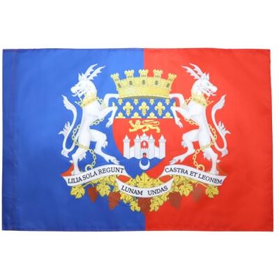 Az Flag Bordeaux Vlag met Wapen - Vlag - flag Az Flag Bordeaux Vlag met Wapen - Vlag - flag