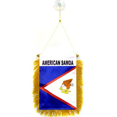 Az Flag - American Samoa Flag Pennant - 15x10 cm - Flag Az Flag - American Samoa Flag Pennant - 15x10 cm - Flag