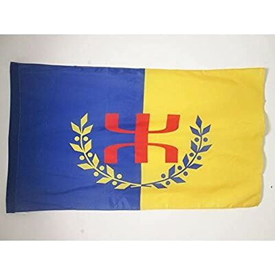 Az Flag Gpk 90x60cm - Kabylie-vlag - Berbers Amazigh Az Flag Gpk 90x60cm - Kabylie-vlag - Berbers Amazigh
