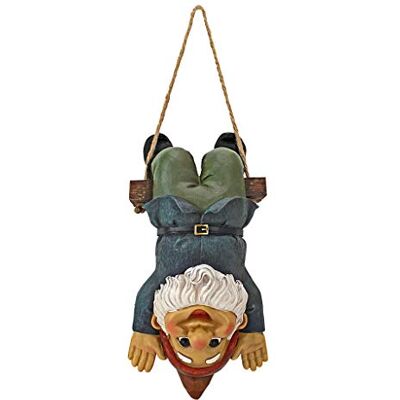 Design Toscano Alfie Acrobat Swingende Gnome - Tuinbeeld Design Toscano Alfie Acrobat Swingende Gnome - Tuinbeeld