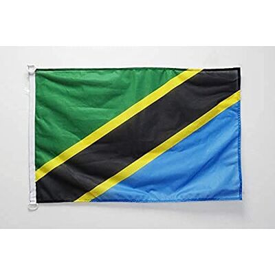 AZ Flag - Tanzania Nautische Vlag - 45x30 cm - Nautische Vlag - Vlag AZ Flag - Tanzania Nautische Vlag - 45x30 cm - Nautische Vlag - Vlag