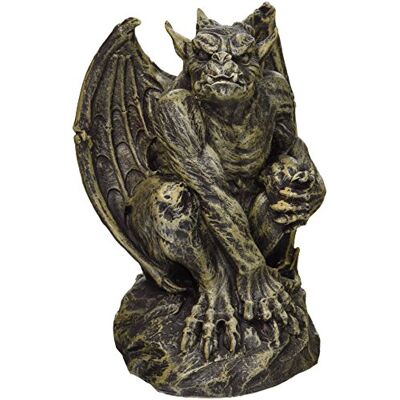 Design Toscano Silas, de Gargoyle-bewaker, figuur Design Toscano Silas, de Gargoyle-bewaker, figuur