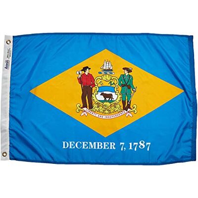 Annin Flagmakers Annin Vlagmakers Delaware State Flag, 2 bij 3' Annin Flagmakers Annin Vlagmakers Delaware State Flag, 2 bij 3'