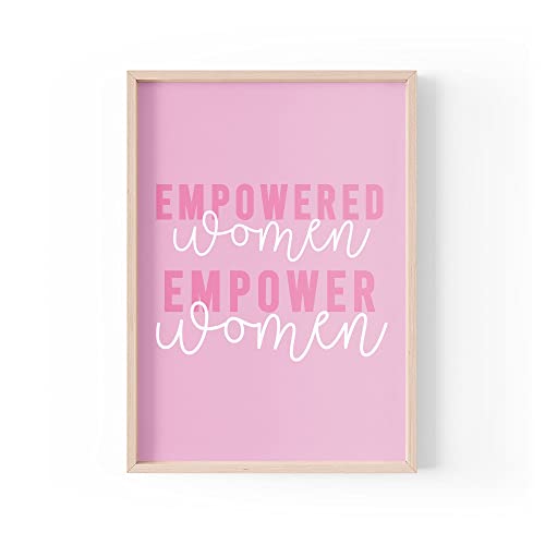 Tongue in Peach Grappig citaat afdrukken   Home Prints   Empowered Women Empower Women   Feministische Wall Art Girl Power Office A4 A3 A5 * FRAME NIET INBEGREPEN* A4 PBH101