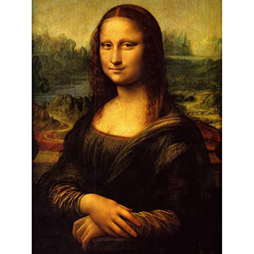 Wee Blue Coo Culturele Leonardo Da Vinci Mona Lisa Oude Meester Detail Canvas Print