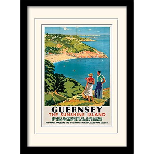 Pyramid Guernsey Memorabilia, meerkleurig, 30 x 40 cm