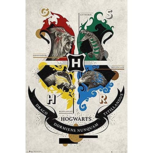 GB eye Harry Potter dierlijke kuif Maxi Poster