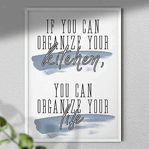 Hygge Creations Typografie print, 230gsm mat, glad Fine Art papier, wit, A3