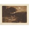 IPLUPJDY Vintage foto moderne muur kunstwerk Rispah Nd Boek van Samuel hoofdstuk door Joseph Mallord William Turner voor wanddecoratie 60 x 90 cm