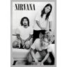 Close Up Nirvana Ingelijste Poster (Kurt Cobain, Dave Grohl & Krist Novoselic Bathroom) (Grootte: 61cm x 91,5cm)