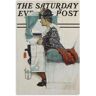 Rikin Liuff Norman Rockwell Poster《First Flight》Wall Art Norman Rockwell Prints Norman Rockwell Canvas schilderij voor Home Art Picture Decor 40x60cm geen frame