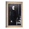 kunst für alle Ingelijste foto van Hans Fechner "Rudolf Virchow, Porträt/Fechner 1891", kunstdruk in hoogwaardige handgemaakte fotolijst, 30x40 cm, zilver raya