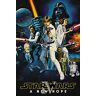 UK Posters Star Wars Aflevering IV Nieuwe Hoop 2 Film Film Poster Beste Print Kunst Reproductie Kwaliteit Wanddecoratie Gift Poster A0